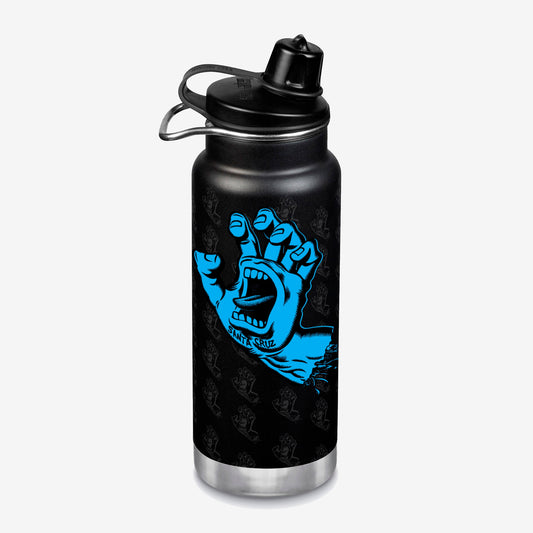 32oz TKWide with Chug Cap - Santa Cruz - Screaming Hand